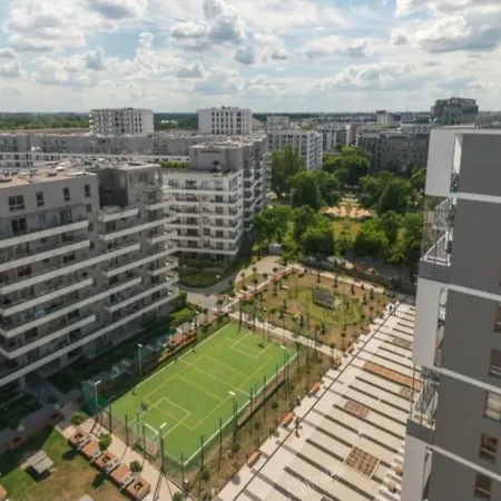 Family & Business Apartments Bliska Wola No1 - Delux 2 Bedroom With Spectacular Huge 22 M2 Terrace, Parking, Central Warsaw! * Warszawa